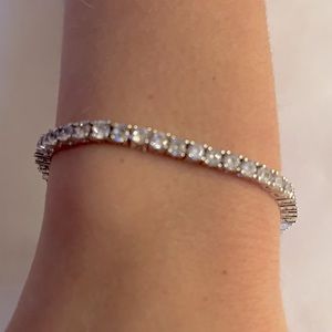 Daniela Swaebe 6.5CTW ROUND CUT TENNIS BRACELET -  NEW